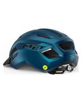MET Kask kolarski - ALLROAD MIPS - niebieski