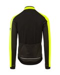AGU Kolarska ocieplana kurtka - WINTER ESSENTIAL - czarny/żółty