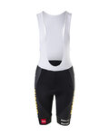 AGU Krótkie spodnie kolarskie z szelkami - JUMBO-VISMA '20 LADY - czarny