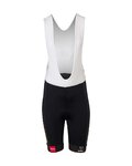 AGU Krótkie spodnie kolarskie z szelkami - JUMBO-VISMA 22 KIDS - czarny