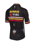 AGU Koszulka kolarska z krótkim rękawem - JUMBO-VISMA TRIPLE VICTORY 2023 - czarny