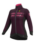 ALÉ Kolarska ocieplana kurtka - FUTURE NORDIK LADY - fioletowy