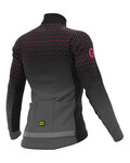 ALÉ Zimowa koszulka kolarska z długim rękawem - BULLET LADY WINTER - czarny