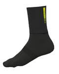 ALÉ Kolarskie klasyczne skarpetki - AERO WOOL H16 - czarny