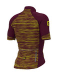 ALÉ Koszulka kolarska z krótkim rękawem - THE END - żółty/fioletowy
