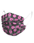 ALÉ maseczka - GARDA - różowy/czarny