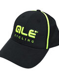 ALÉ Czapka kolarska - PODIO  - czarny/żółty