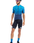 ALÉ Koszulka kolarska z krótkim rękawem - MAGNITUDE - jasnoniebieski/niebieski