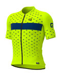 ALÉ Koszulka kolarska z krótkim rękawem - STARS - żółty