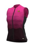 ALÉ Koszulka kolarska bez rękawów - MAGNITUDE LADY - niebieski