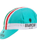 BIANCHI MILANO Czapka kolarska - NEON - jasnoniebieski