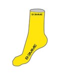 Kolarskie klasyczne skarpetki - MERYL - żółty