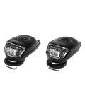 światło - CIRCLE 2+2LED - czarny
