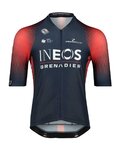 BIORACER Koszulka kolarska z krótkim rękawem - INEOS GRENADIERS '22 - niebieski/czerwony