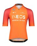 BIORACER Koszulka kolarska z krótkim rękawem - INEOS GRENADIERS '22 - pomarańczowy/czerwony