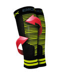 BIOTEX Kolarskie ochraniacze do kolan - RACE & RECOVERY - czarny/żółty