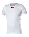 BIOTEX Kolarska koszulka z krótkim rękawem - WINDPROOF - biały