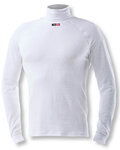 BIOTEX Kolarska koszulka z długim rękawem - REFLEX PLUS - biały