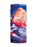 BUFF Komin kolarski - ECOSTRETCH MATTERHORN - fioletowy/niebieski/czerwony