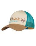 BUFF Czapka kolarska - TRUCKER LASALA - brązowy/niebieski