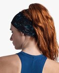 BUFF Opaska kolarska - COOLNET UV® WIDE - jasnoniebieski/czarny