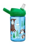 CAMELBAK Bidon kolarski - EDDY®+ KIDS - brązowy/niebieski/biały