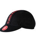 CASTELLI Czapka kolarska - RETRO 3 - czerwony/czarny
