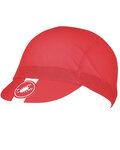 CASTELLI Czapka kolarska - A/C - czerwony