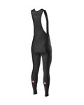 CASTELLI Długie spodnie kolarskie z szelkami - ENTRATA WIND - czarny
