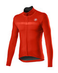 CASTELLI Kolarska kurtka przeciwwiatrowa - GOCCIA - czerwony