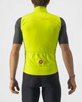 CASTELLI Kamizelka kolarska - PRO THERMAL MID - żółty