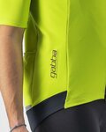 CASTELLI Koszulka kolarska z krótkim rękawem - GABBA ROS 2 - żółty