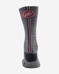 CASTELLI Kolarskie klasyczne skarpetki - RACING STRIPE  - szary