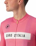 CASTELLI Koszulka kolarska z krótkim rękawem - GIRO D'ITALIA 2024 - różowy