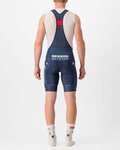 CASTELLI Krótkie spodnie kolarskie z szelkami - SOUDAL QUICK-STEP 23 - niebieski