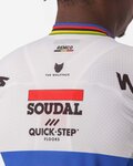 CASTELLI Koszulka kolarska z krótkim rękawem - SOUDAL QUICK-STEP 23 - biały