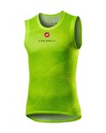 CASTELLI Kolarski bezrękawnik - PRO MESH - żółty
