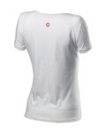 CASTELLI Kolarska koszulka z krótkim rękawem - SARTA LADY - biały