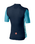 CASTELLI Krótka koszulka kolarska i spodenki - ENTRATA II - czarny/niebieski