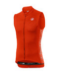 CASTELLI Koszulka kolarska bez rękawów - ENTRATA V - czerwony