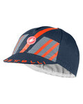 CASTELLI Czapka kolarska - HORS CATEGORIE - pomarańczowy/niebieski/szary