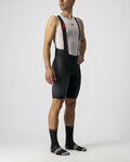 CASTELLI Krótkie spodnie kolarskie z szelkami - PREMIO - czarny