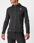 CASTELLI Bluza - MILANO FZ FLEECE - czarny