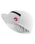 CASTELLI Czapka kolarska - OMBRA - biały