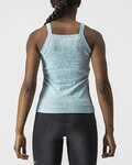 CASTELLI Koszulka kolarska bez rękawów - PROMESSA JACQ BAVE W - jasnoniebieski