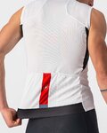 CASTELLI Koszulka kolarska bez rękawów - ENTRATA VI - kość słoniowa