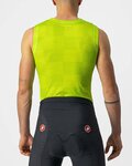 CASTELLI Kolarski bezrękawnik - PRO MESH BL - żółty