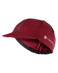 CASTELLI Czapka kolarska - ENDURANCE CAP - czerwony