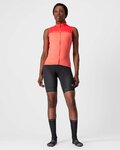 CASTELLI Koszulka kolarska bez rękawów - VELOCISSIMA LADY - różowy