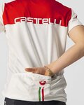CASTELLI Koszulka kolarska z krótkim rękawem - NEO PROLOGO KIDS - czerwony/biały